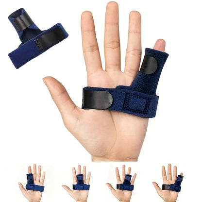 Justerbar fingerskena med aluminiumstöd