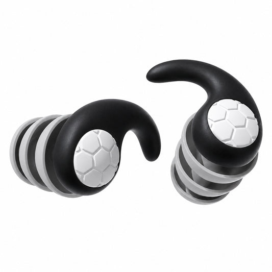 Silikon öronproppar med ergonomisk passform för bullerdämpning, sömn, simning och bekväm användning hela dagen