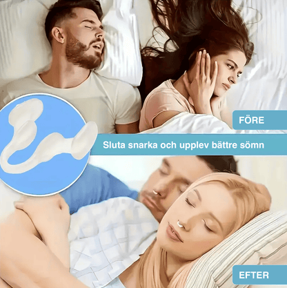 Silikon näsklämmor mot snarkning (2-pack)