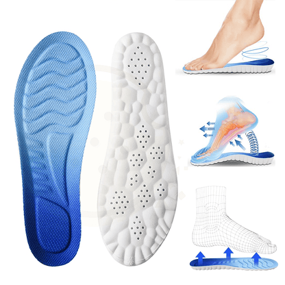 Cloud 4D skoinlägg med mjuk stötdämpande yta