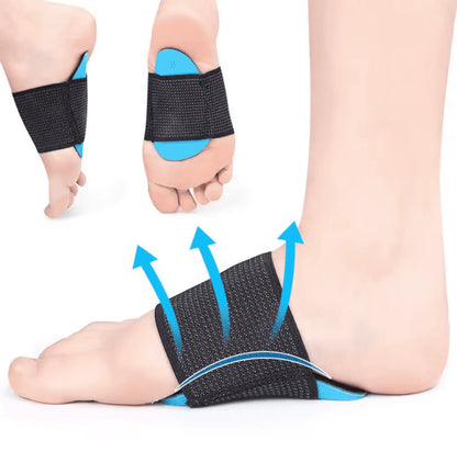 Hålfotsstöd med gel (2-pack)
