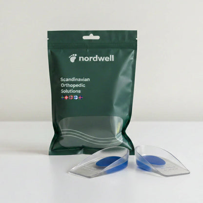 Hälinlägg i gel mot hälsporre från NordWell med förpackning