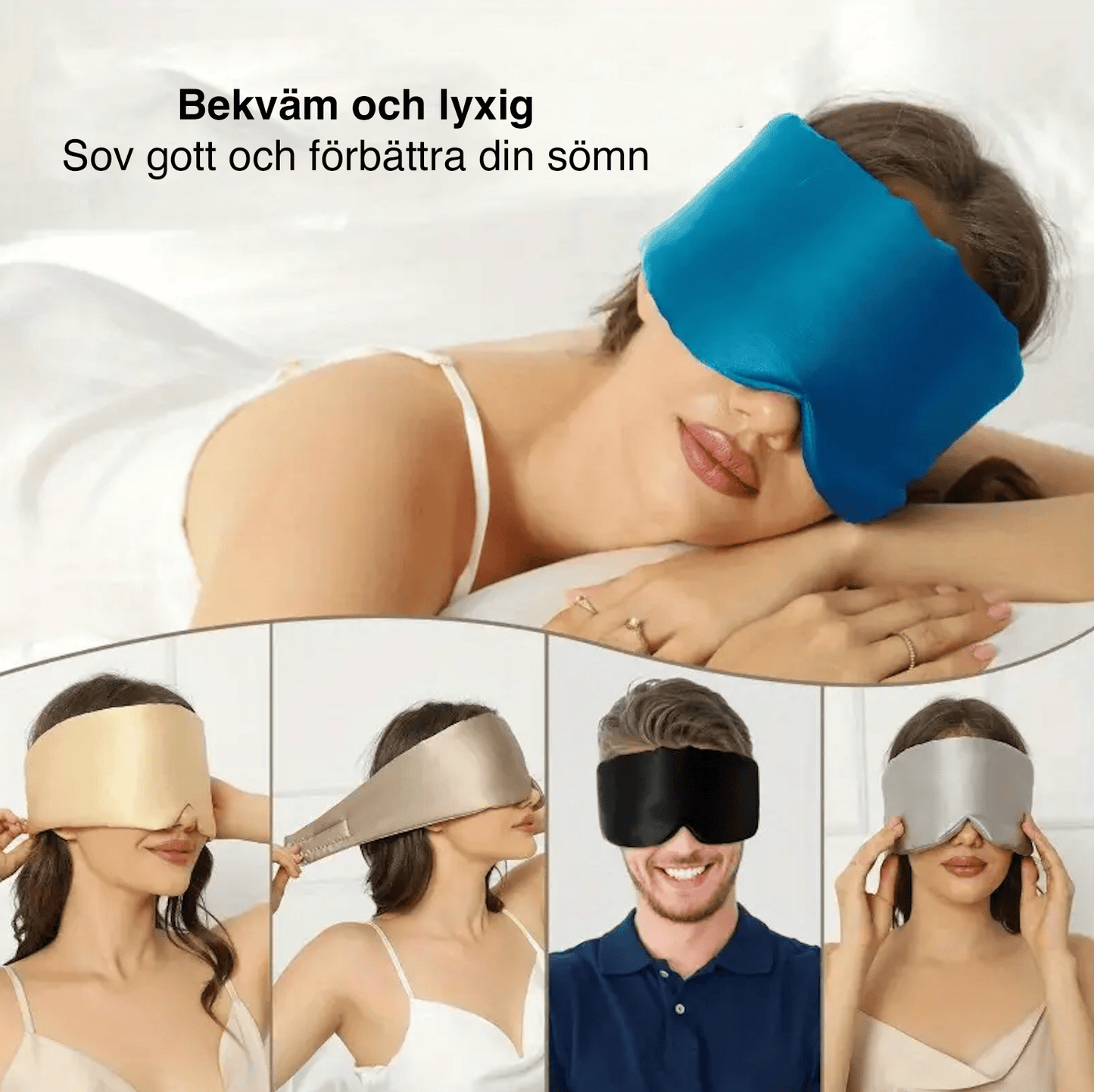 Lyxig blackout sovmask
