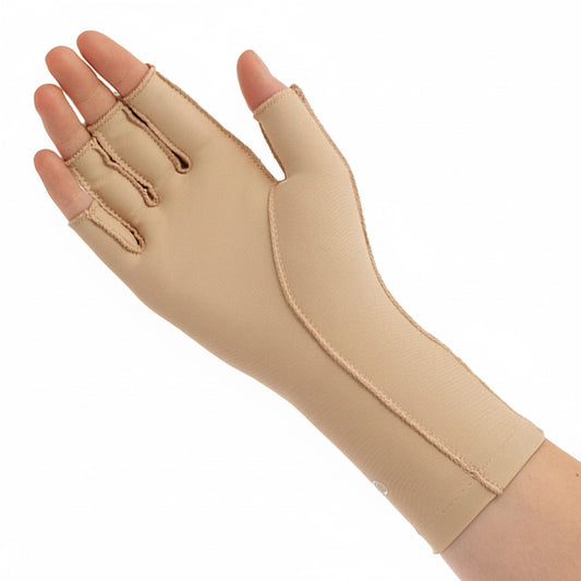 Medicinska kompressionshandskar för hand och handled