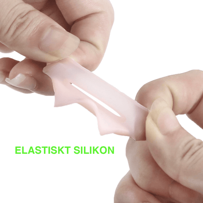 Elastiskt silikonskydd för stortå med mjuk passform