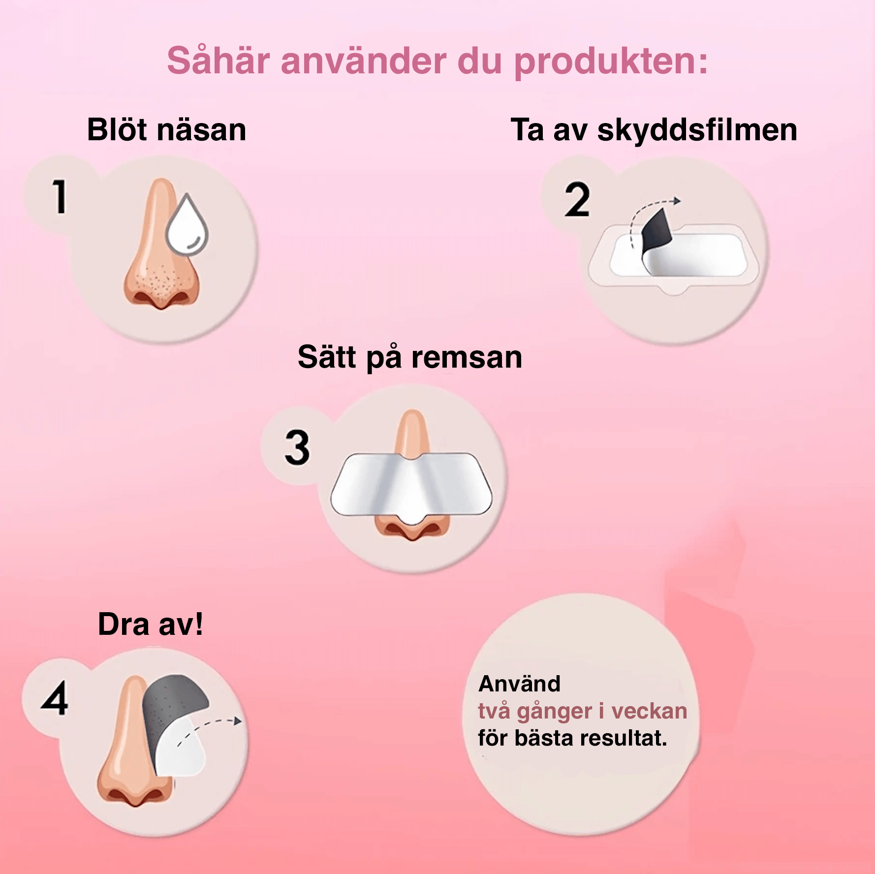 Pormaskplåster (15 st)