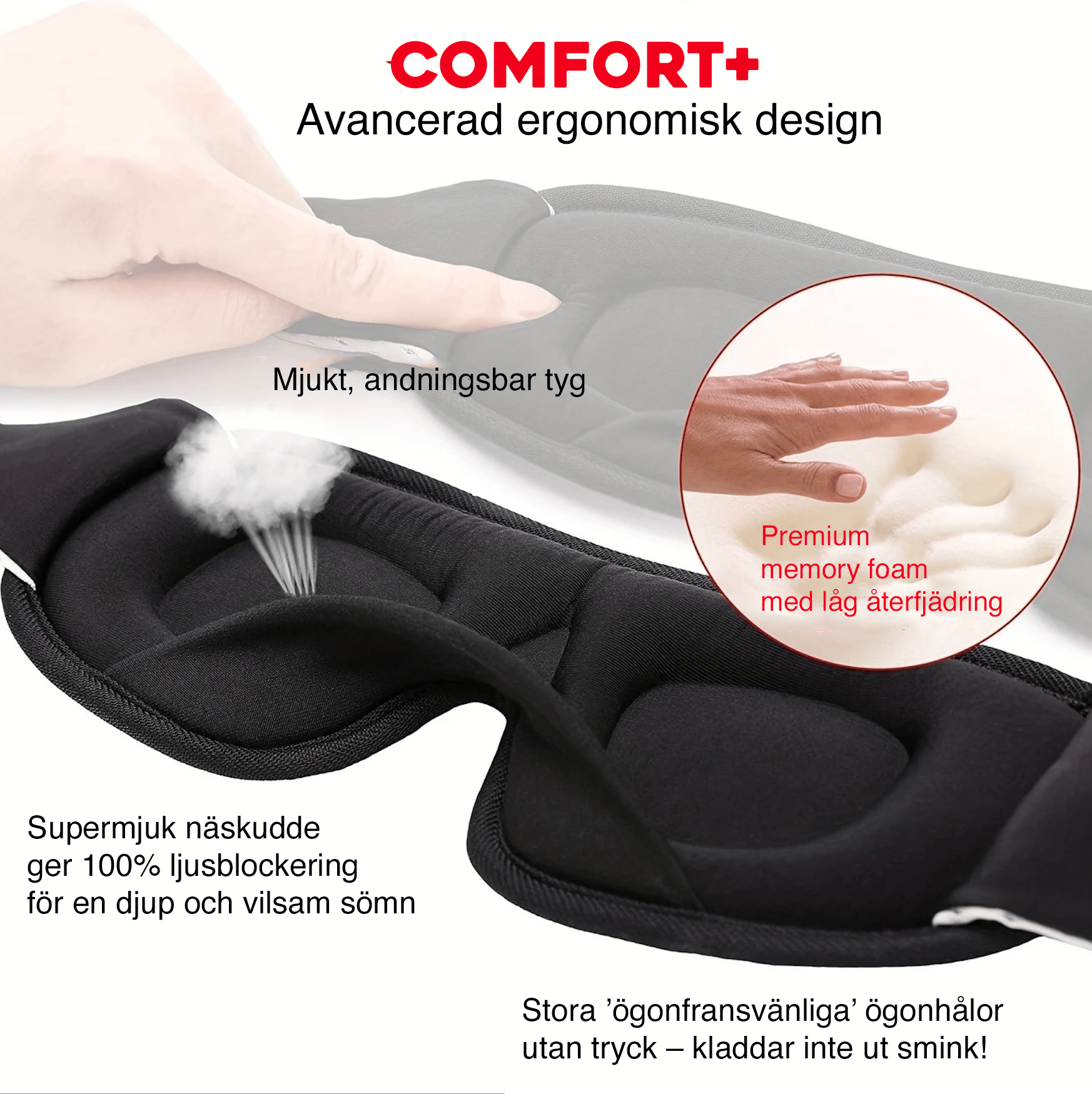 Premium sovmask 3D