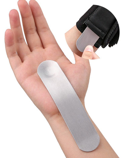 Handledsbandage med inbyggda skenor för ökad stabilitet