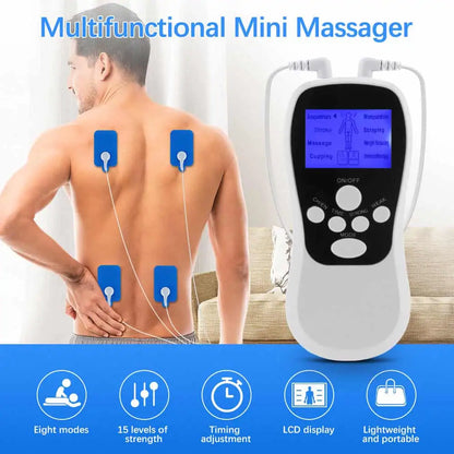 TENS EMS massageapparat för smärtlindring