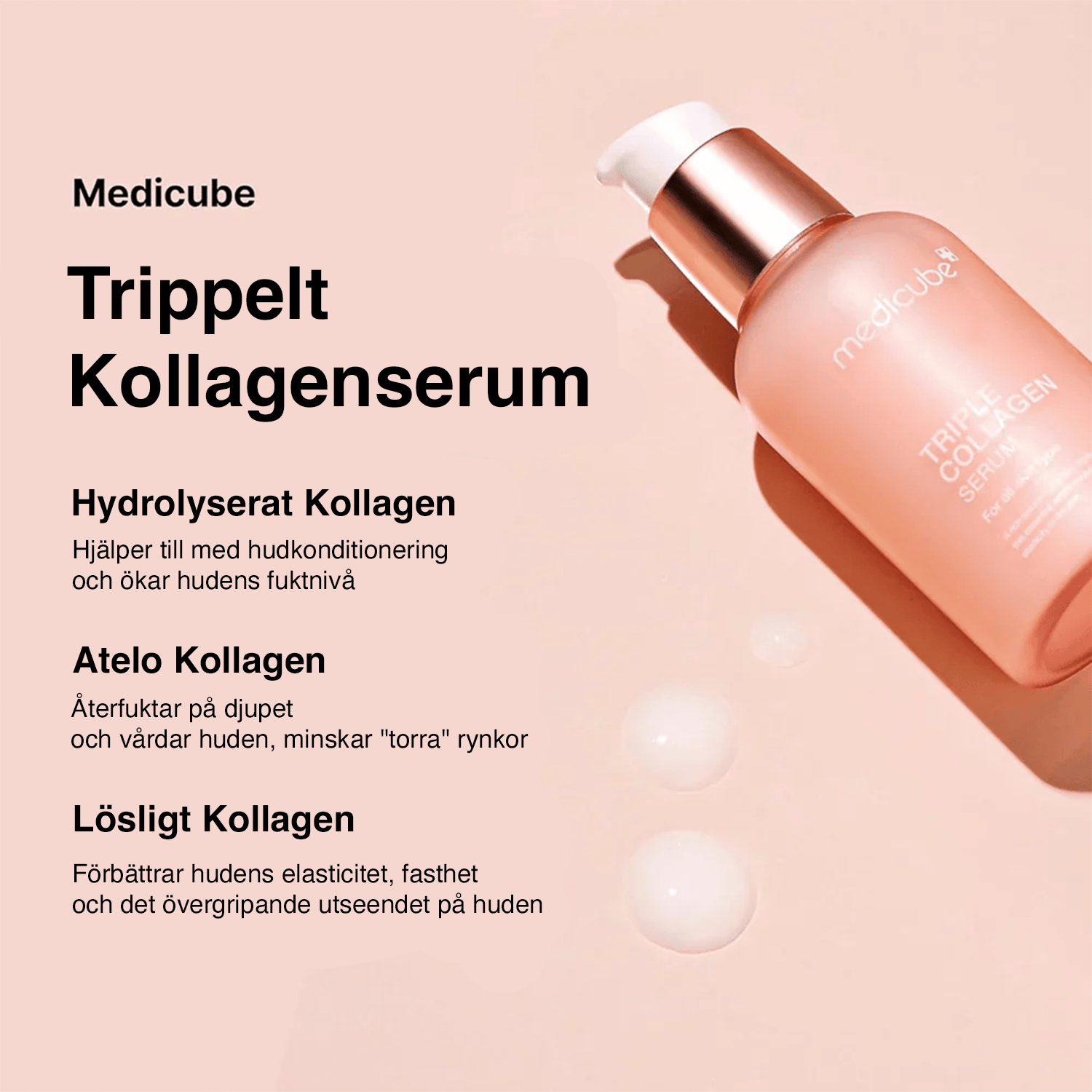Trippel Kollagen Ansiktsserum (55 ml)