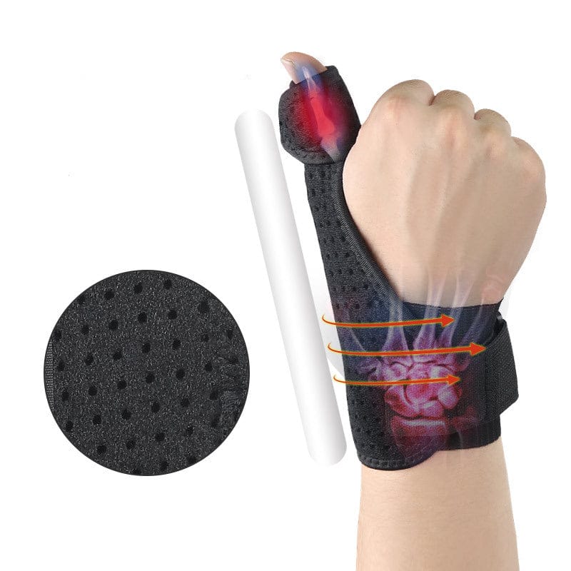 Tumskena för överbelastning och inflammation i tummen