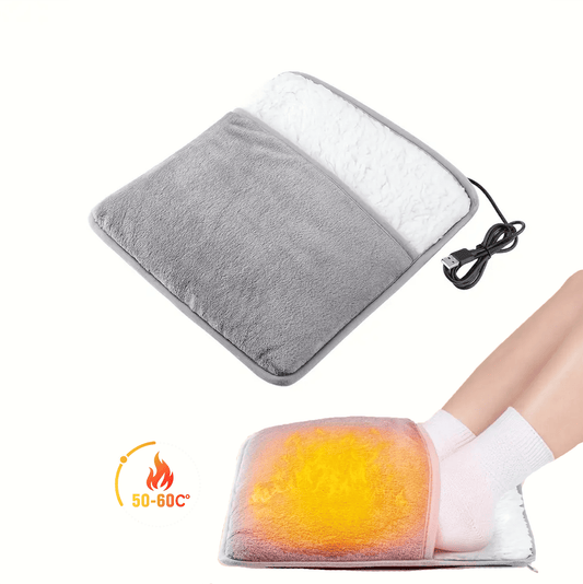 USB-driven fotvärmare för kalla fötter (50-60°C)